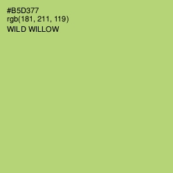 #B5D377 - Wild Willow Color Image